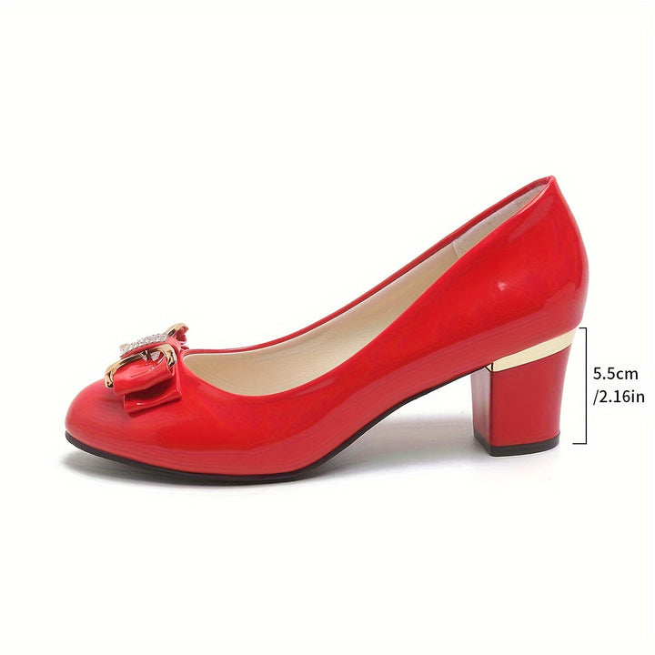 Carlia | Comfortable Low-Heel Pumps