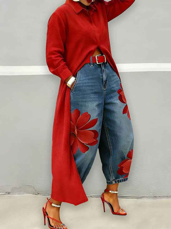Beatrix | Elegant Loose Fit Jeans