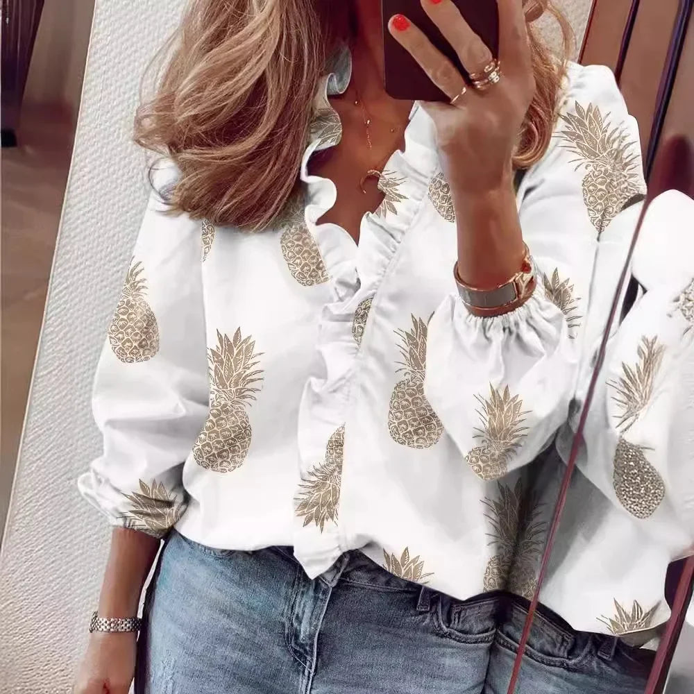 April | Timeless Long Sleeve Shirt for Everyday