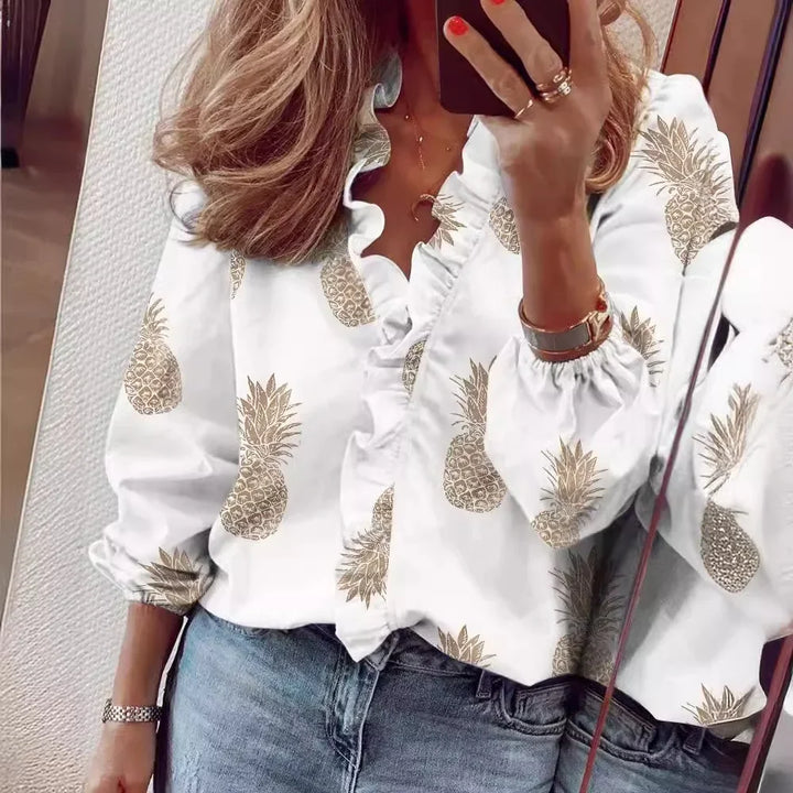 April | Timeless Long Sleeve Shirt for Everyday