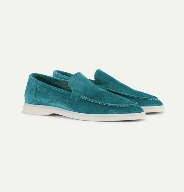 Men's Slip-On Suede Look – Slip-On, Breathable & Spring & Summer