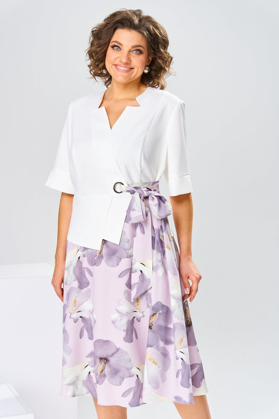 Marjorie | High-Quality Dress with Cotton-Silk Blend
