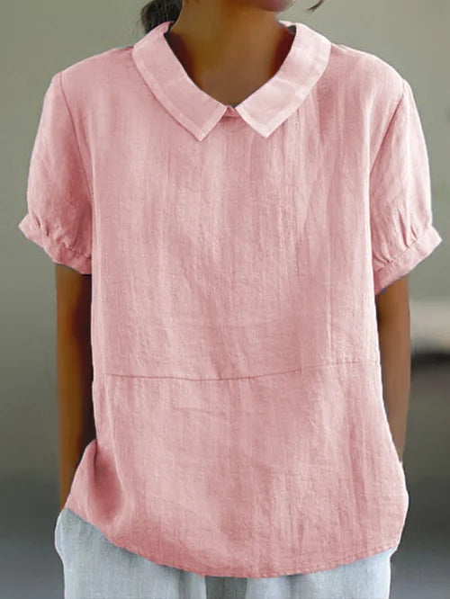 Women’s Casual Blouse with Classic Collar