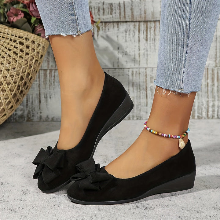 Camaly | Comfort Ballet Flats Made of Velvet