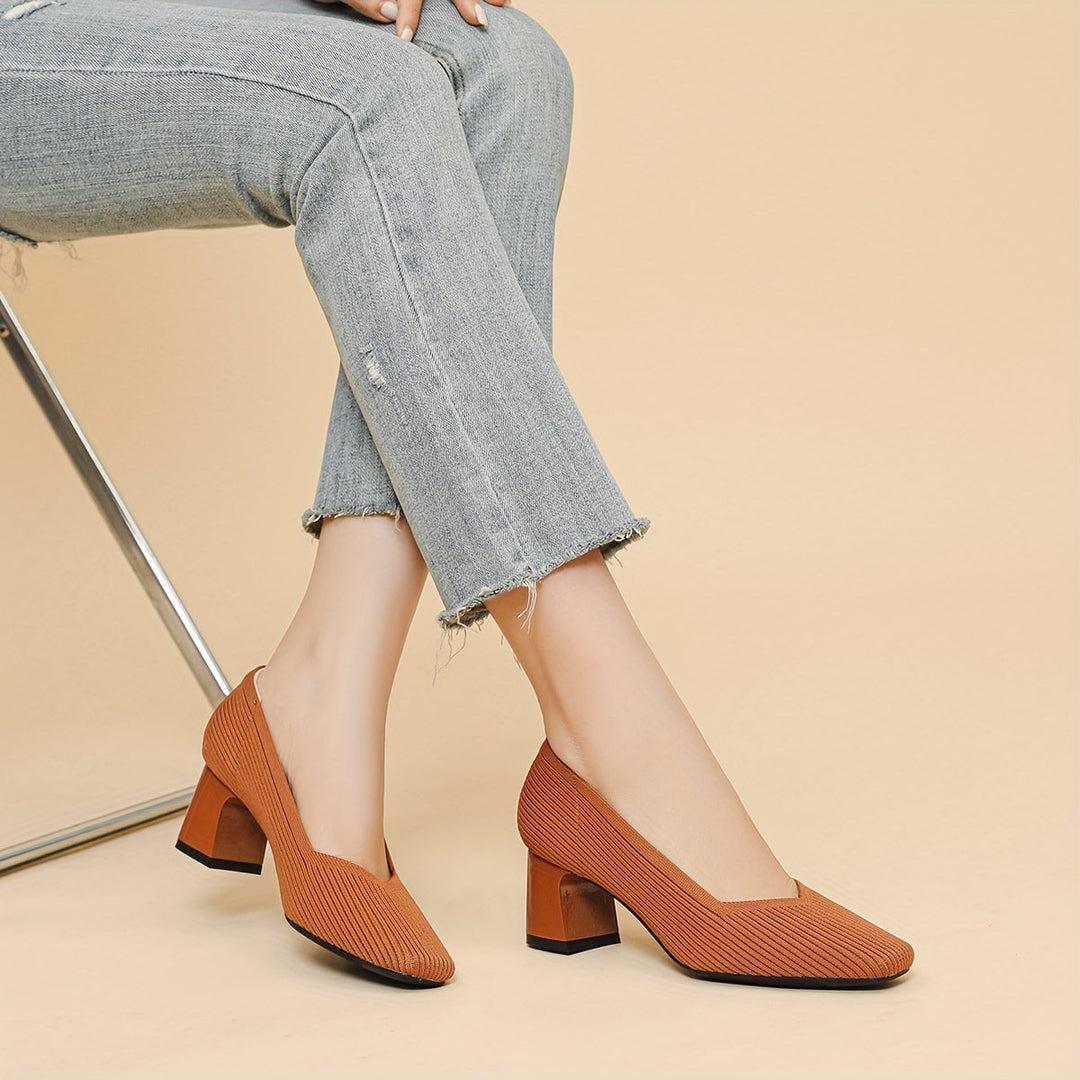 Lindzy | Robust Pumps with Heels for High Comfort