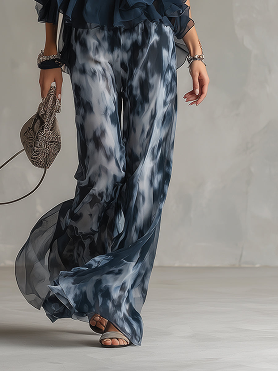 Ludovica | Elegant Chiffon Set