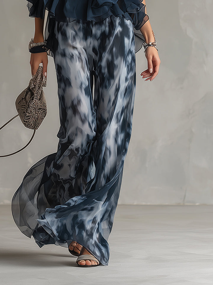 Ludovica | Elegant Chiffon Set
