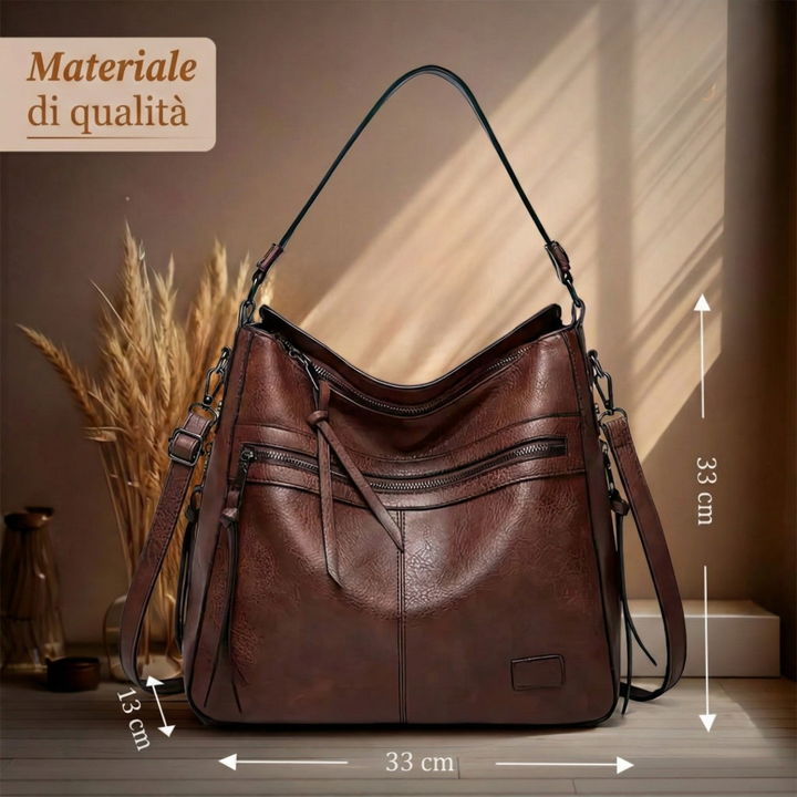 Women's Messenger Bag | with Pockets and Strap
