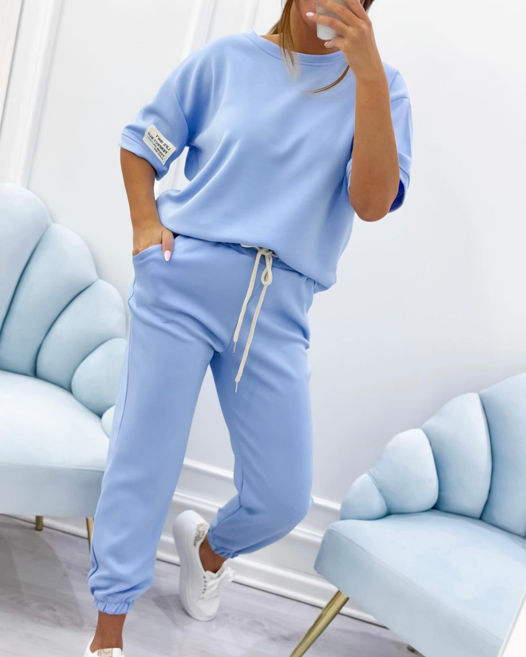Women's Tracksuit Set | Hoodie and Pants with Pockets