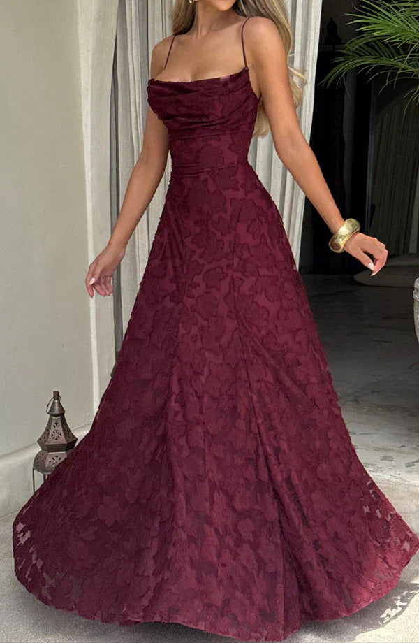 Rosa | Maxi Dress with Lace Detail