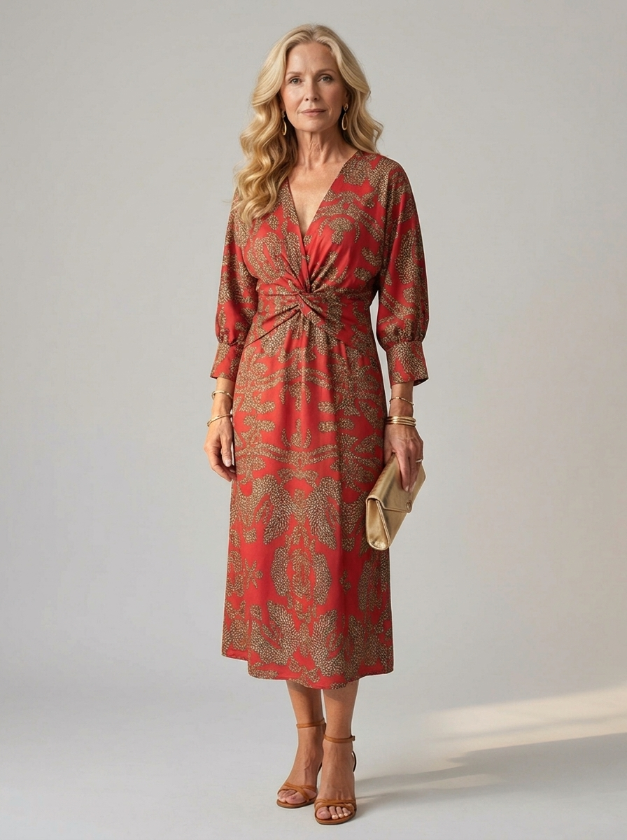 Alicja | Midi Wrap Dress