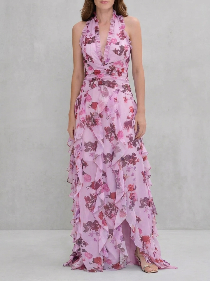 Belladina | Halter Maxi Dress