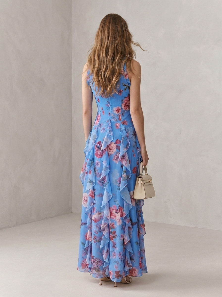Belladina | Halter Maxi Dress