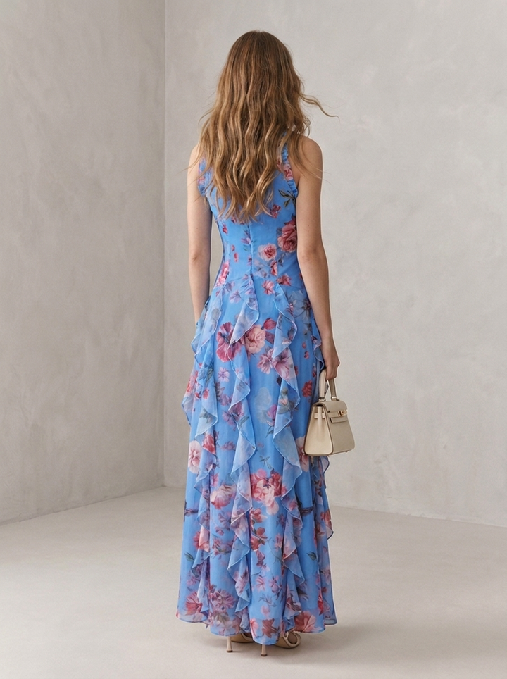 Belladina | Halter Maxi Dress