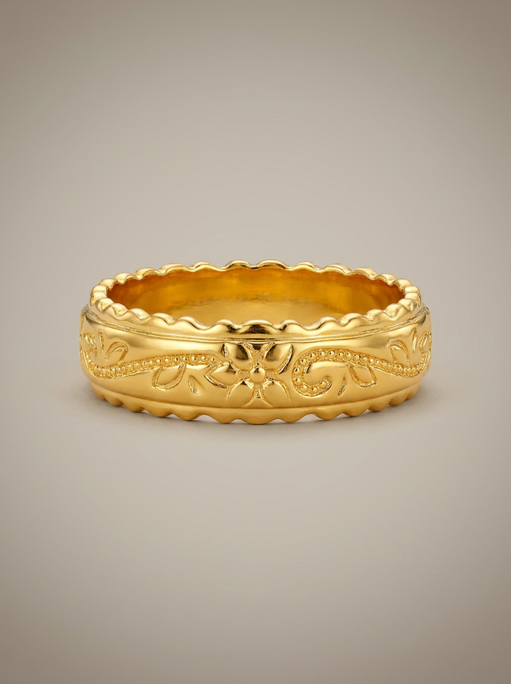 Marielle™ | Antique Flower Ring