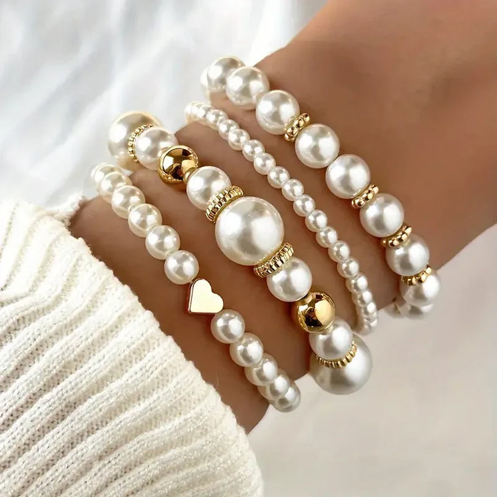Viviana™ | Exquisite Pearl Bracelet Set