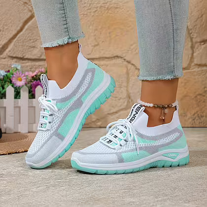 Kaelira | Airy Gradient-Knit Sneaker with Comfort Sole