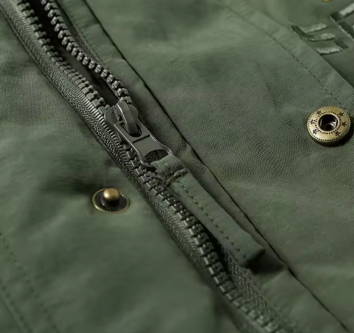 Men's Jacket | Insulated Jacket with Hood and Numerous Pockets