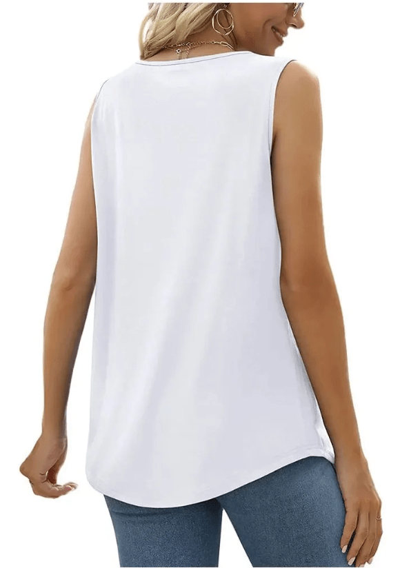 Ann | Pleated Top with Square Neckline
