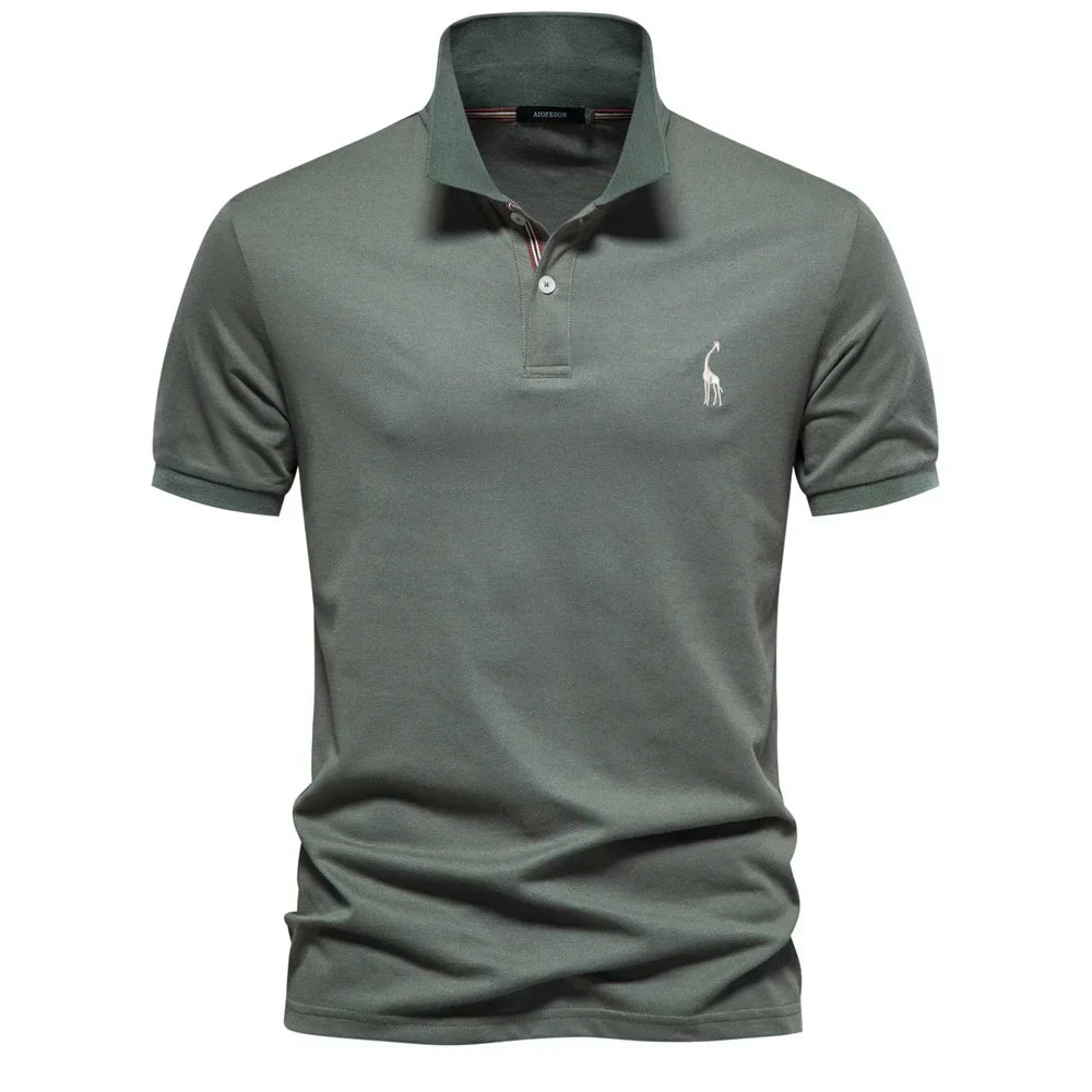 Jack | Men's Short Sleeve Button Polo Shirt