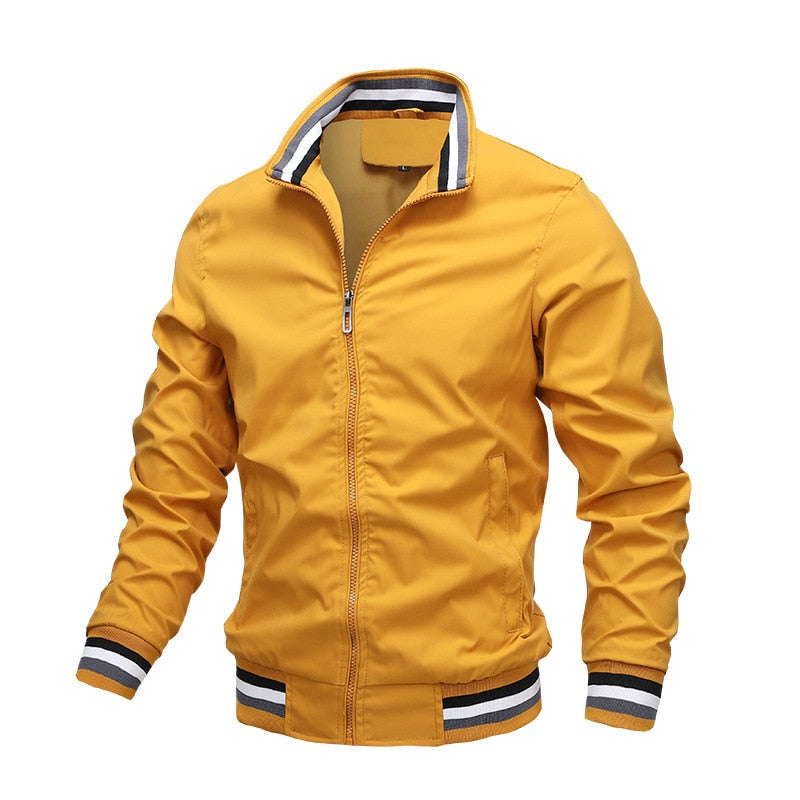 George | Men's Zip Up Casual Classic Bomber Jacket