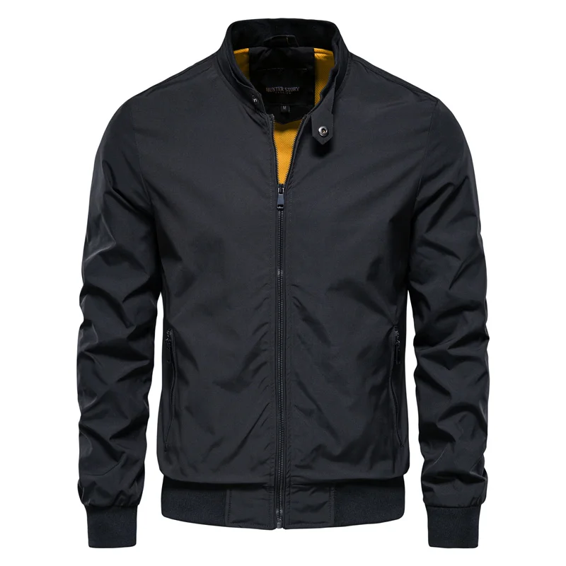 David | Men's Zip Up Classic Bomber Jacket