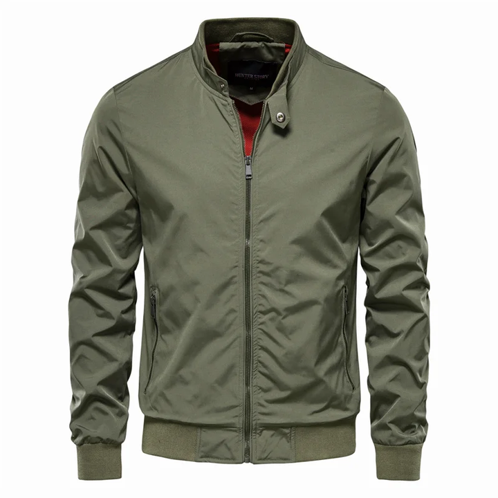 David | Men's Zip Up Classic Bomber Jacket
