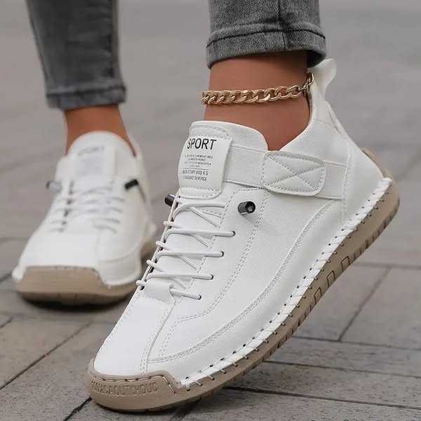 Men's Sports Shoes with Laces | with Flexible Sole