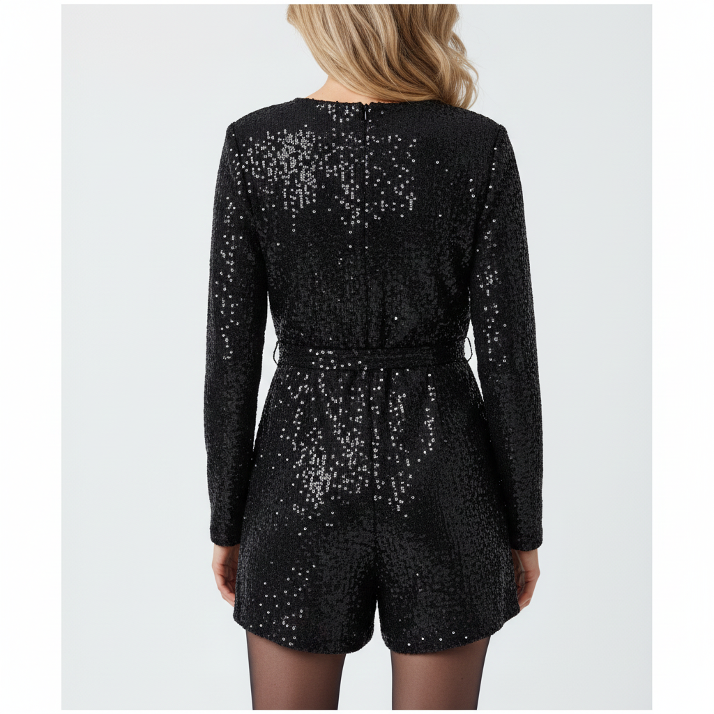Matylda – elegant sequin jumpsuit for women