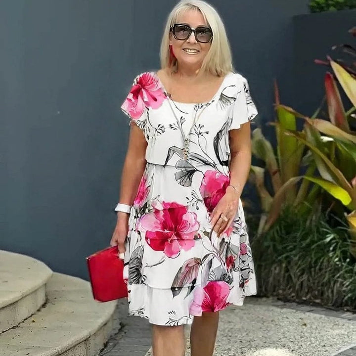 Tanisha | Blossom Magic Cascade Dress