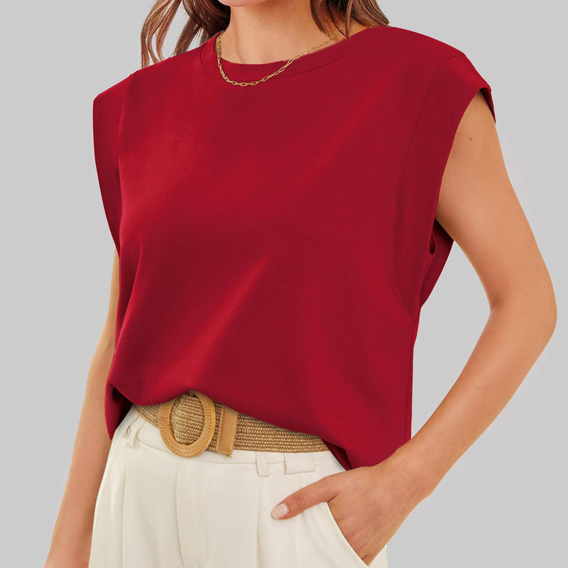 Mary | Stylish Sleeveless T-Shirt for Women