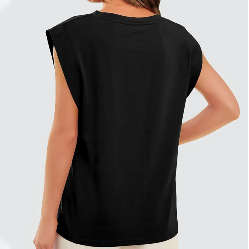Mary | Stylish Sleeveless T-Shirt for Women