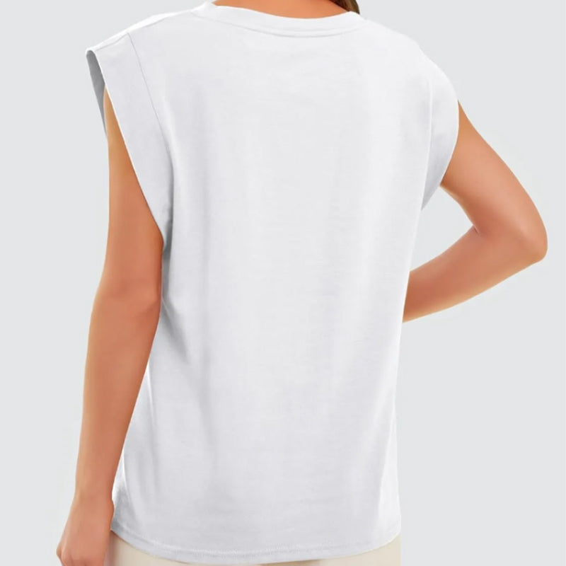 Mary | Stylish Sleeveless T-Shirt for Women