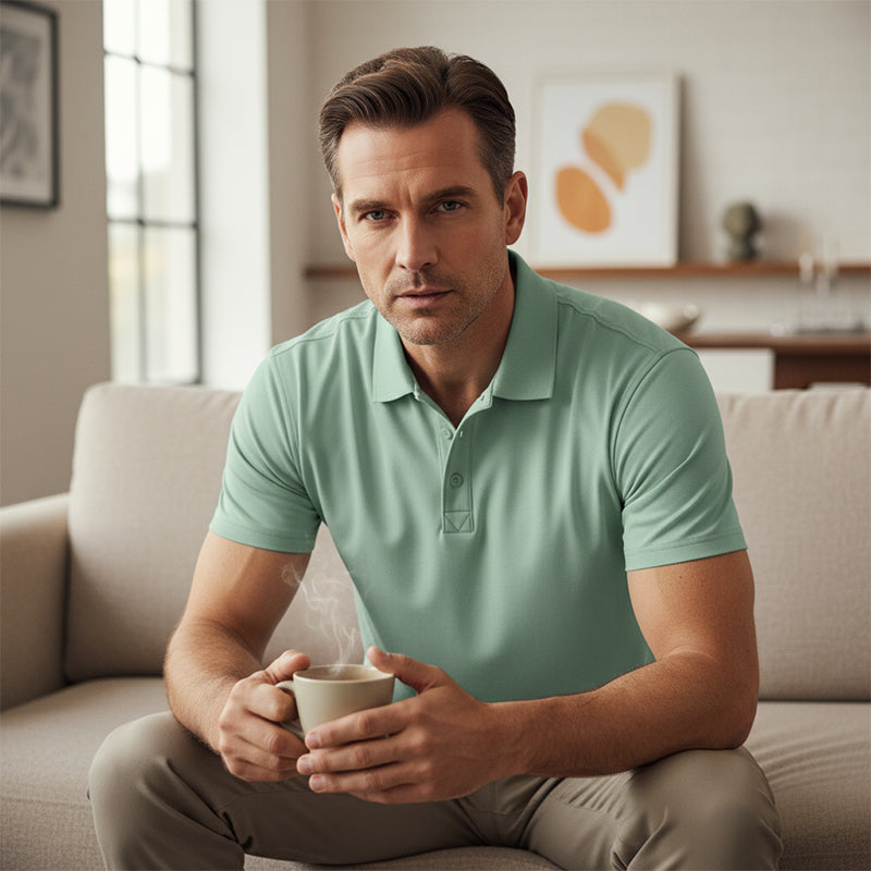 🔥 Limited stock, time-limited: 57% off! 🎉 Quick-drying short-sleeve shirt with collar for men 💫