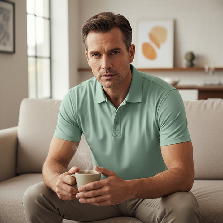 🔥 Limited stock, time-limited: 57% off! 🎉 Quick-drying short-sleeve shirt with collar for men 💫