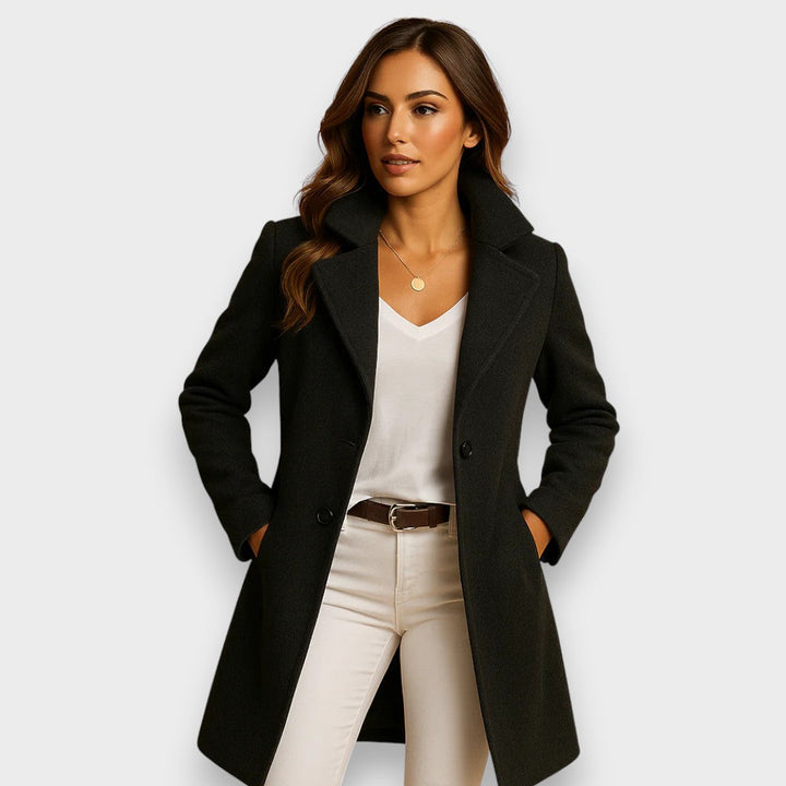 Women's coat | with buttons and pockets